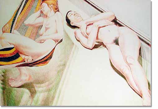 Two Nudes w. Hammock